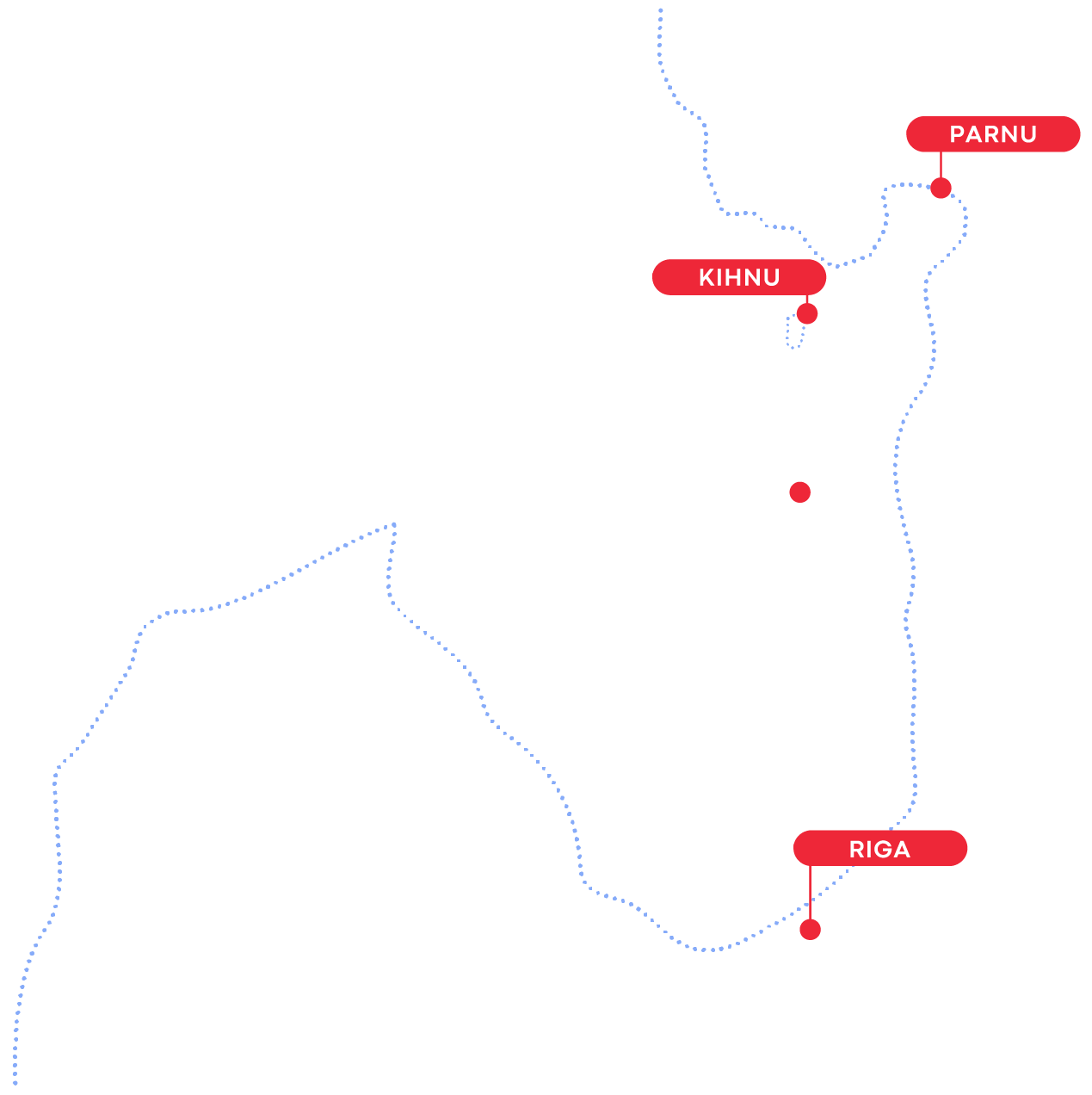 Gulf of Riga Regatta map